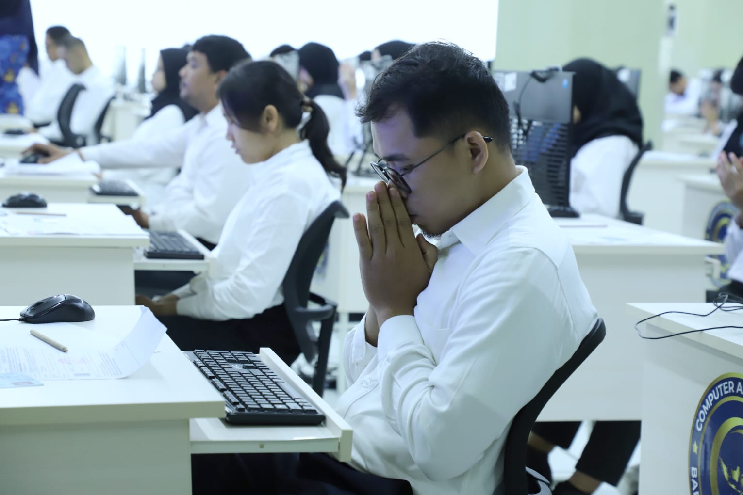 Suasana SKD CPNS di Kantor BKN Pusat, Jakarta. Foto: Menpan.go.id